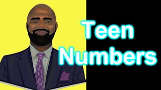 Numbers in the Teens (The one comes first) Rap song for kids about teen numbers)