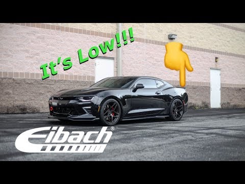 Eibach Pro-Kit 2017 Camaro SS 1LE Lowered Install Guide
