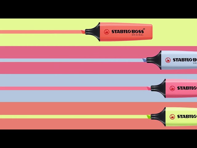 ستابيلو- مظهرات بوس باستيل- 4 ألوان