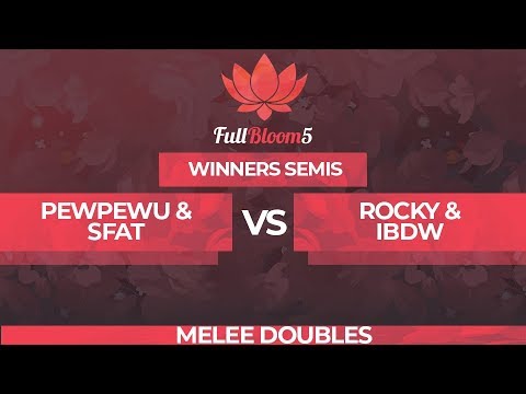 PewPewU/SFAT vs Rocky/iBDW - Melee Doubles Top 16: Winners Semifinal - Full Bloom 5