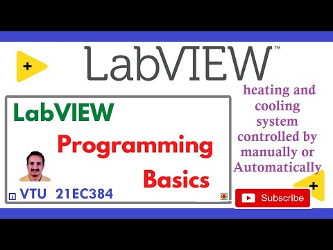 #BEC358A Build a VI that simulates a heating & cooling system controlled manually-automatically