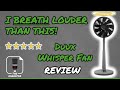 The Solution for a Hot Vocal Booth? The Duux Whisper Fan (Review)