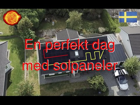 En perfekt dag med solpaneler
