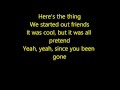 Pitch Perfect -  Since you been gone Lyrics