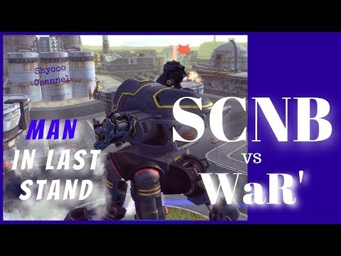 SCNB vs WaR' /Man in last stand/ Maxed out invader / War Robots 4.7
