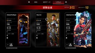 【Apex Legends】バンガで6キル9ノック