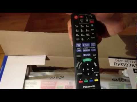 Panasonic DMP-BDT220 Unboxing