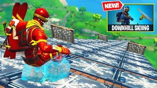 *NEW* DOWNHILL SKIING Custom Gamemode In Fortnite!