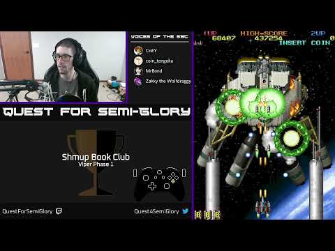 Shmup Book Club, Nov 2021 - Viper Phase 1