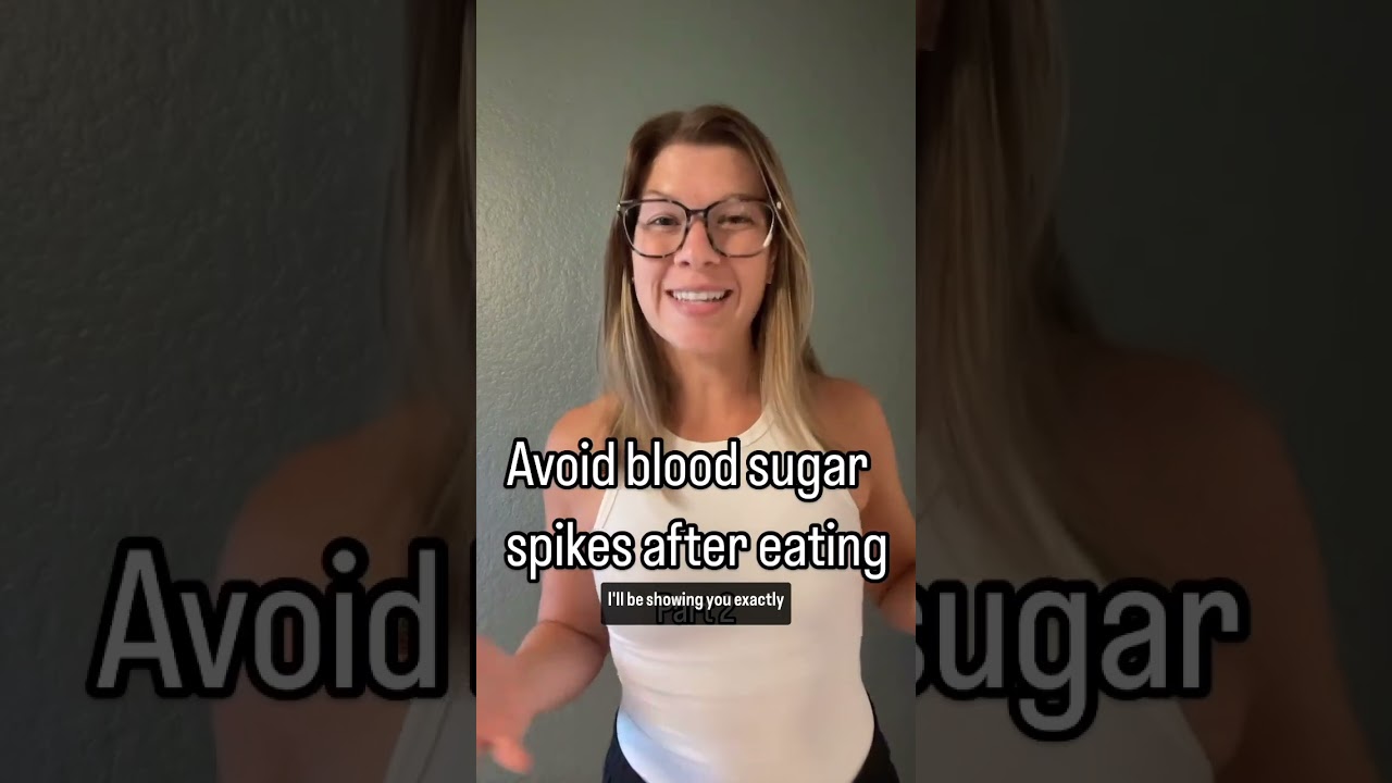 [Part 2] Avoid Blood Sugar Spikes After Eating Food (See Description)
