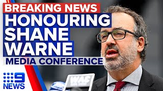 MCG Stand to be renamed in honour of Shane Warne | 9 News Australia