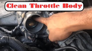How to clean the throttle body of a 2013 Honda Accord V6 Coupe