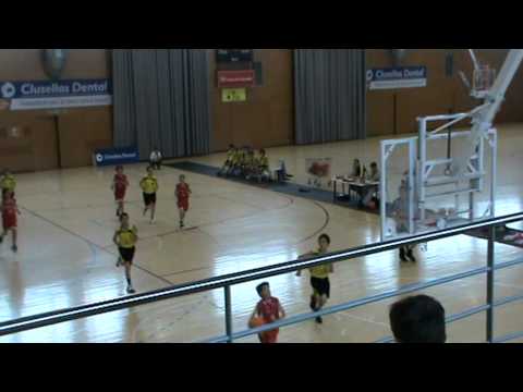 Entrada Àlex contra el CB Castellar A.  Maig 2011