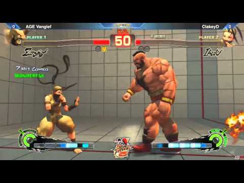 SSF4 AE2012 Winners Semi Finals - Vangief (Zangief) vs ClakeyD (Ibuki)