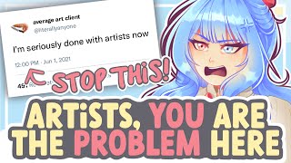 Artists are RUINING Their Own Careers (And Clients Are Fed Up) || SPEEDPAINT + COMMENTARY