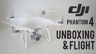 DJI Phantom 4 Unboxing & Flight