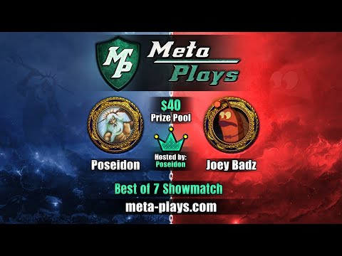 Age of Mythology: Poseidon vs Joey - Mega Random Bo 7 Showmatch - Sponsored by Poseidon
