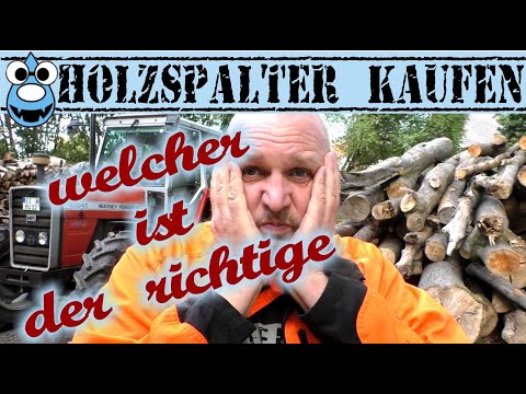 🤔Spalterkauf, welcher Holzspalter🪓 passt zu mir??🤔