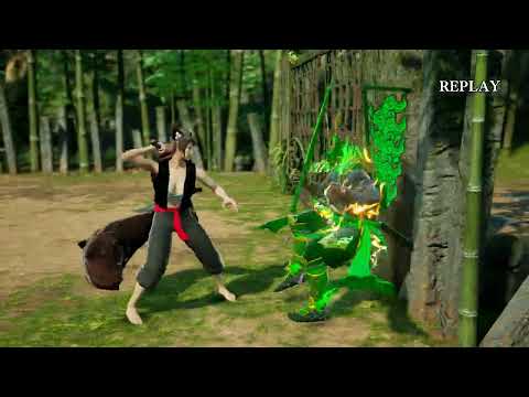 Soul Calibur VI Katrin fox vs Green Yoshimitsu