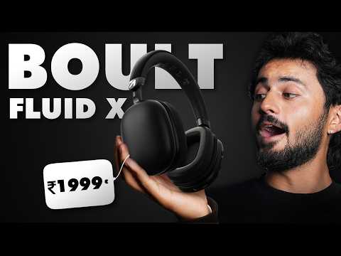 Thumbnail for GOBOULT Fluid X Headphones Under ₹2000 ⚡️ Comfortable & Premium!