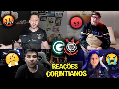 TODAS AS REAÇÕES DOS CORINTIANOS I GOIÁS 3X1 CORINTHIANS [REACT BRASILEIRÃO 2023]