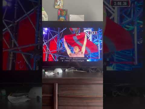 Josh Levin at the Las Vegas National Finals Stage 2 American Ninja Warrior 2016