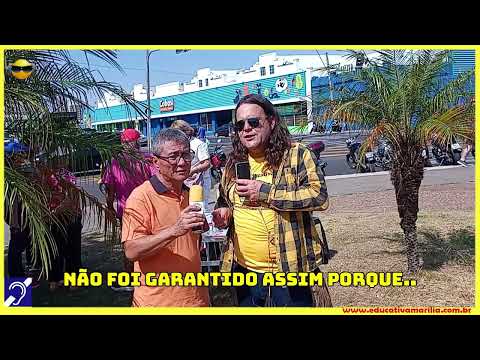 Tv Educativa Vinícius F M entrevista Profº Mário Teruya  no Plebiscito Popular Marília SP 24 Agosto de 2025