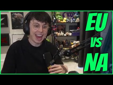 Caedrel Gets Pressed On The EU VS NA Debate