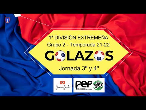 GOLES Jornadas 3ª y 4ª 1ª DIVISION EXTREMEÑA Grupo 2. ATLÉTICO PUEBLONUEVO