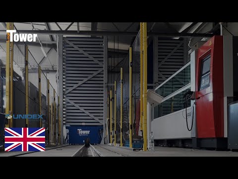 LOGITOWER: UNIDEX - safety in the sheet metal warehouse