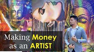 Making Money as an Artist - sell your painting, Artworks, Sketches and earn money in India