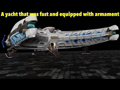 The Luxury 5000 | a space yacht with an incredibly uncreative name