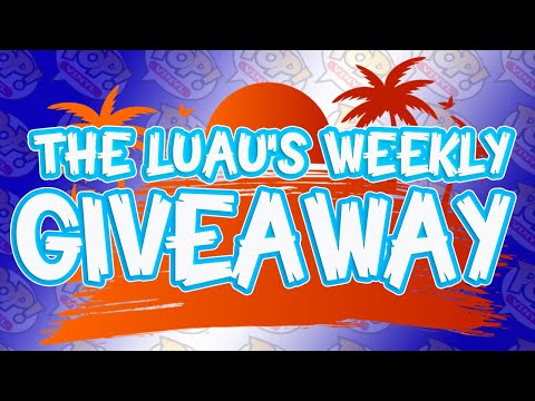 THE LUAU'S WEEKLY GIVEAWAY!!!! OCTOBER 24TH WEEK!!!!!!! 6 PRIZES..... 2 WINNERS.......