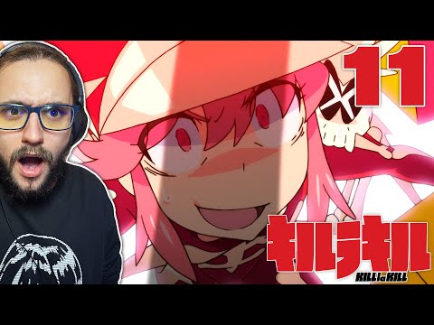 Ryuuko VS Nonon! | Kill la Kill Episode 11 REACTION