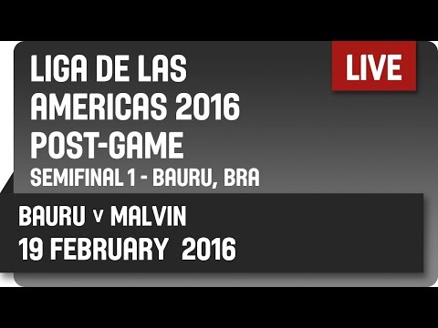 Bauru (BRA) v Malvin (URU) Post-Game - Group E -  2016 DIRECTV Liga de las Américas