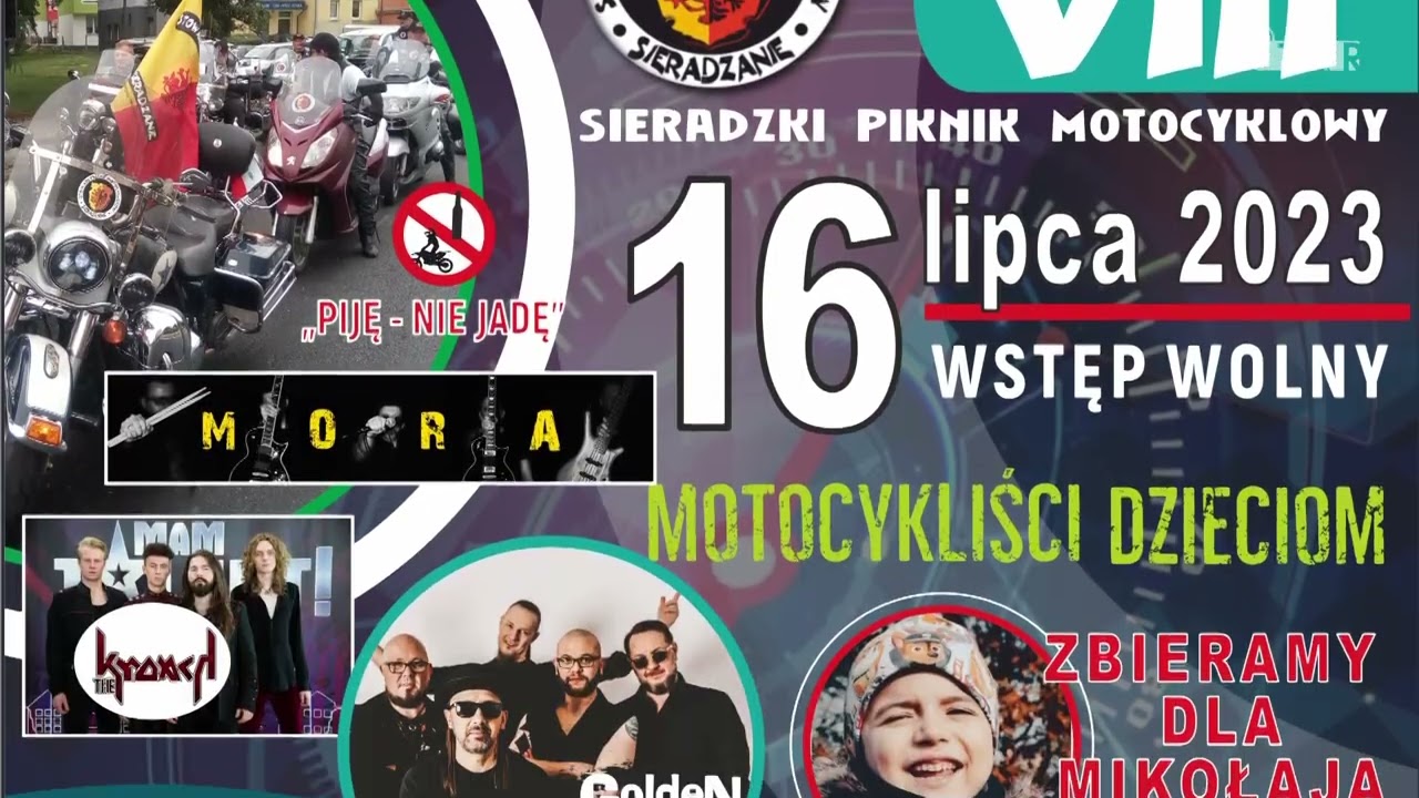 VIII Sieradzki Piknik Motocyklowy – ogłoszenie