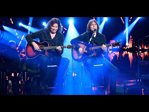 Joey Tempest & John Norum  "The Final Countdown on the TV show Skavlan - Dec. 2021