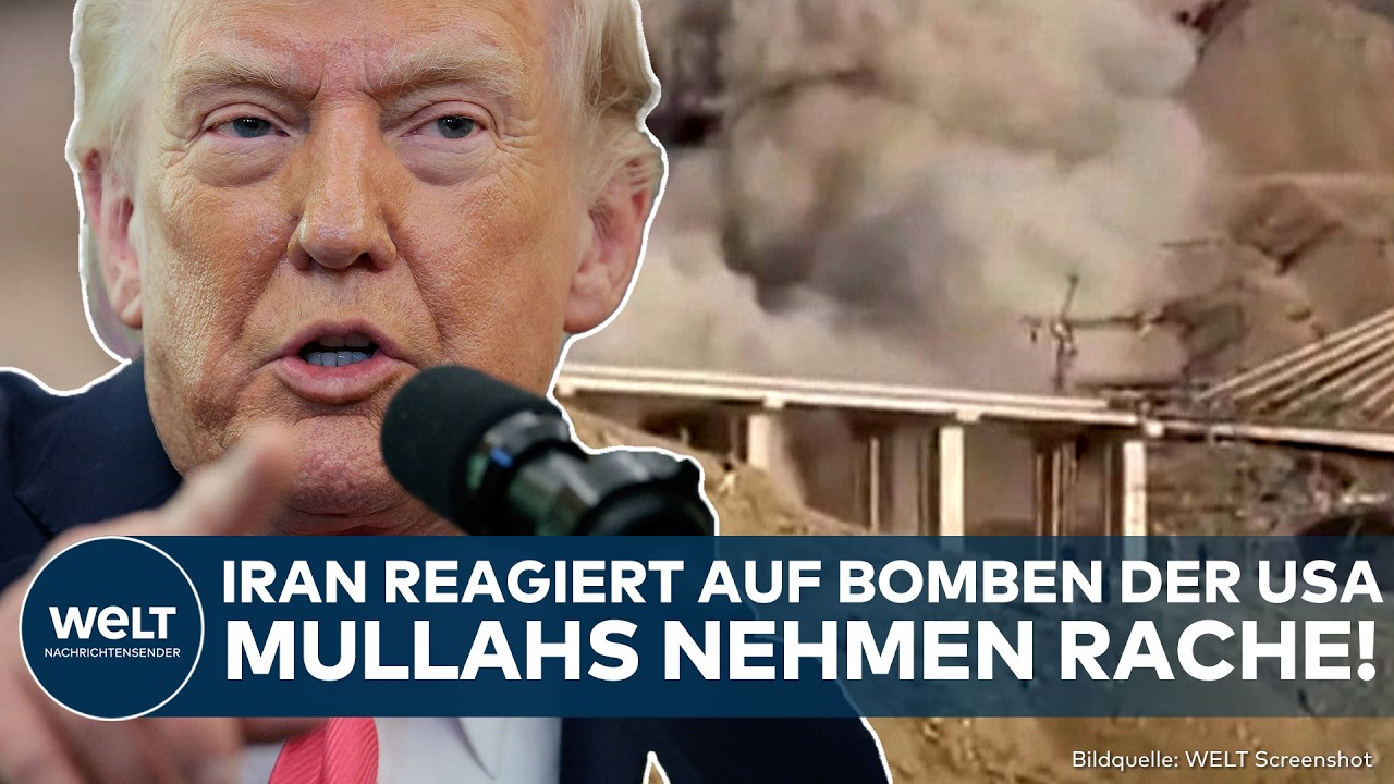 IRAN: Teheran tobt wegen Trump! Mullahs feuern Raketen nach Bombardement der USA ab
