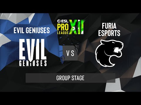 CS:GO - FURIA vs. Evil Geniuses [Inferno] Map 2 - ESL Pro League Season 12 - Group Stage - NA