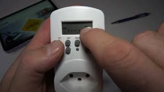 Steffen digitale Zeitschaltuhr richtig benutzen