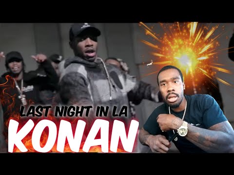 STRANGE MILLIONS reacts to: Konan - Last Night In LA