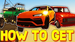 HOW TO UNLOCK ALL CARS in A DUSTY TRIP! ROBLOX