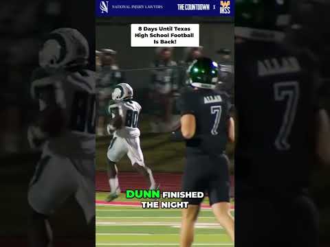 Posting 1 play every day until Texas High School Football is back! 8 Days left!