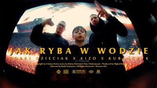 Kadr z teledysku JAK RYBA W WODZIE tekst piosenki Dobry Dzieciak feat. Kubańczyk & Kizo