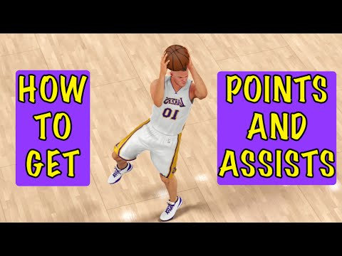 How to Get Easy Points and Assists : : NBA 2K16 Tutorial