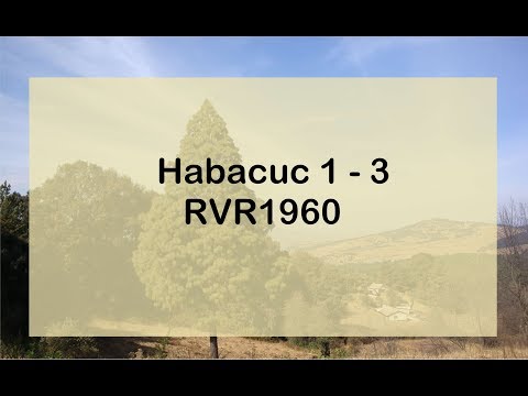The Bible in a Year/Habakkuk 1 - 3 (Audio, Lyrics) Day 355