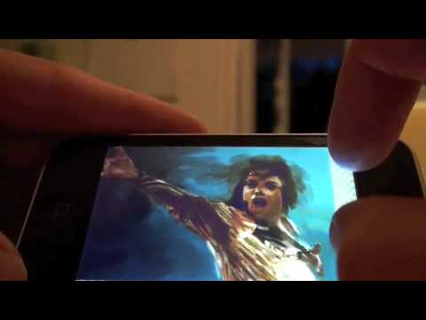 Artists Finger Painting on The iPhone | AMAZING