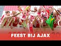 Kampioensfeest van Ajax | Beelden uit de kleedkamer en vanaf het ArenA-dek