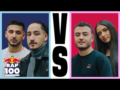 Hava & Ardian Bujupi VS Eren Can & Batu | Rap Duell #2 | Red Bull Rap Einhundert
