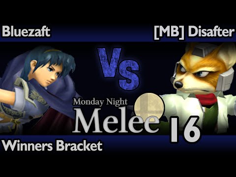 MNM 16 Melee - Bluezaft (Marth) vs MB Disafter (Fox) - Winners Bracket